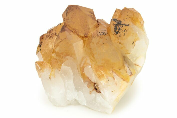 Tangerine Quartz Crystal Cluster - Brazil #259297